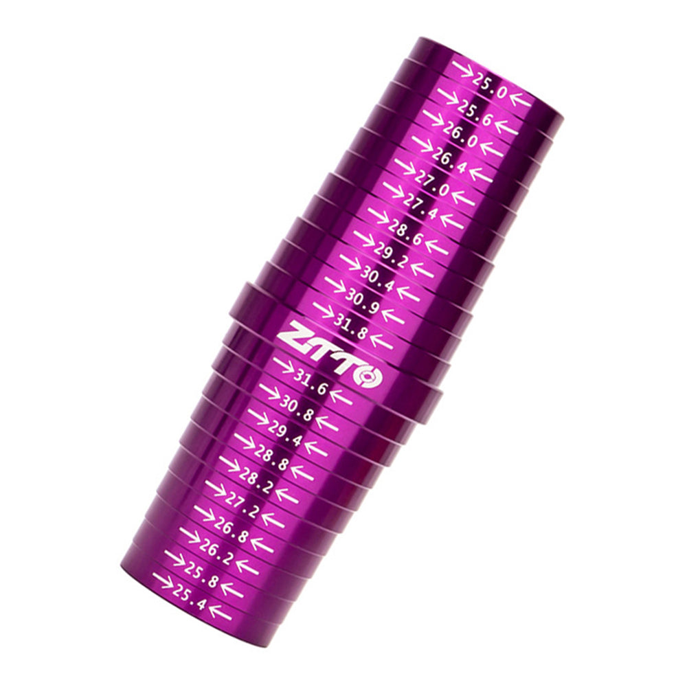 ZTTO ZGCL Metal Bike Seat Tube Seatpost Size Measurement Sizing Gauge for 25mm-31.8mm ZTTO ZGCL Metal Bike Seat Tube Seatpost Size Measurement Sizing Gauge for 25mm-31.8mm